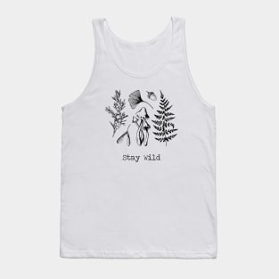 Stay Wild Forest Elements Tank Top